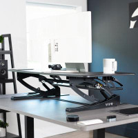 Vivo VIVO Height Adjustable Standing Desk Monitor Riser (DESK-V048V)