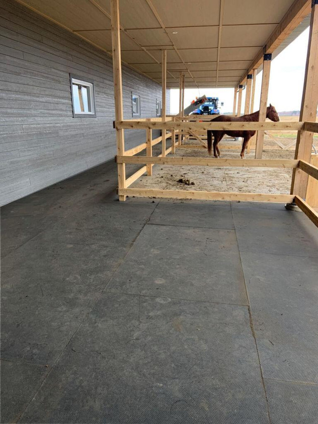 dura rubber – horse mats   Pricing for 1.2  $5.29/Sq.ft $126.96 for 24sqft Pricing for 3/4  $6.99/Sq.ft $167.79 for 24 in Other - Image 4