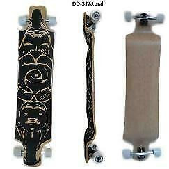 Easy People Longboard Drop Down / Lowrider DD-3 Series Natural Complete + Grip Tape in Other