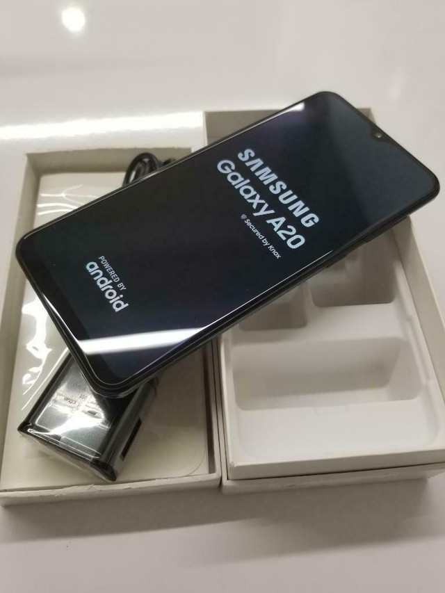 Samsung Galaxy A10 A20 A50 A70 CANADIAN MODELS ***UNLOCKED*** New condition with 1 Year warranty includes accessories in Cell Phones in New Brunswick