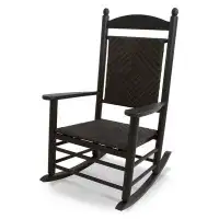 POLYWOOD® Rocker Jefferson Woven Rocking Chair