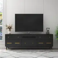 Mercer41 Tv Stand For 75+ Inch Modern Entertainment Centre Media Console
