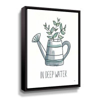 ArtWall A Plants Life IV Gallery Wrapped Floater-Framed Canvas