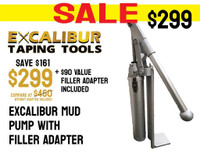 Mud Pump with Filler Adapter - SALE