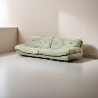 ABPEXI 110.2" Pink Technical cloth Modular Sofa cushion couch