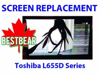 Screen Replacment for Toshiba L655D Series Laptop