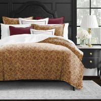 The Tailor's Bed Milli Copper Cranberry Standard Cotton 5 Piece Bedspread Set