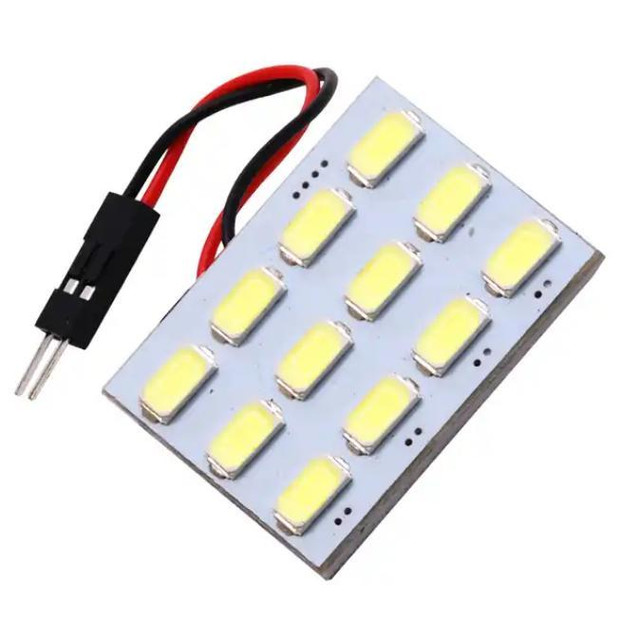 LED DOMELIGHT 5630 12/24/48Bulbs white color (4pack) T10&festoon in Other Parts & Accessories