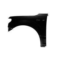 Fender Front Driver Side Ford F150 2015-2019 Without Wheel Molding Hole Aluminum , FO1240298