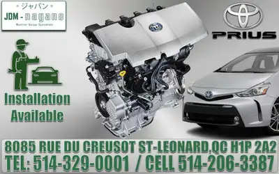 Toyota Prius Hybrid Engine 2010 2011 2012 2013 2014 2015 2016 2017 2018 2019 2020 Motor Lexus CT200 Moteur