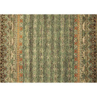 East Urban Home Contemporary 1035 Brown Machine Washable Area Rugs