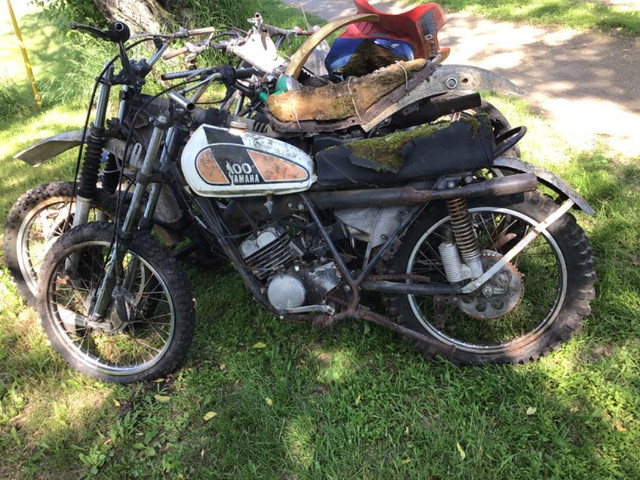 FOR PARTS 1975 Yamaha MX100 in Motorcycle Parts & Accessories in British Columbia - Image 4