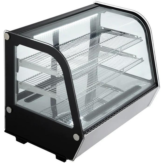 Brand New Counter Top 35 Curved Glass Refrigerated Pastry Display Case in Other Business & Industrial - Image 3
