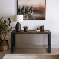 17 Stories Zylaa Solid Wood Console Table