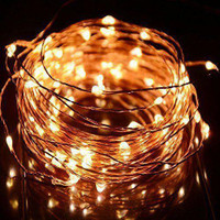 NEW COPPER WIRE 33 FT PARTY LIGHT STRING LIGHT 110V CPSTL