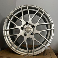 Set of 4 Used FAST WHEELS SILVER Wheels 18 inch 5x120 for Sale