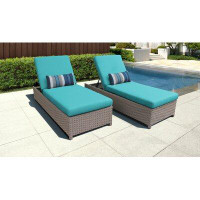 Beachcrest Home Ertha Sun Lounger Set with Cushion