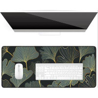 East Urban Home Desk Pad, Gaming Mouse Pad , Waterproof Mousepad With Stitched Edges, Non-Slip Computer Keyboard Laptop