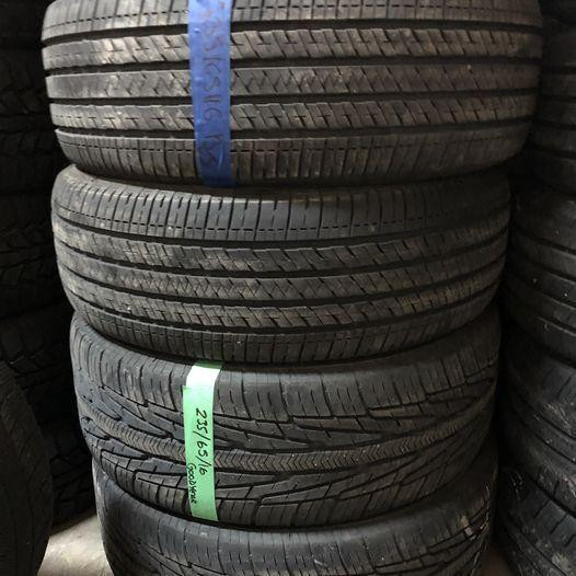235 65 16 2 Bridgestone Ecopia Used A/S Tires With 95% Tread Left in Tires & Rims in Markham / York Region