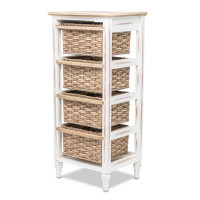 Bay Isle Home™ Eversole Solid Wood 4 Drawer Accent Chest
