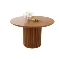 Hokku Designs Japanese Style Small Household Circular Dining Table(Chair Not Included)