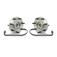 Front Wheel Bearing Hub Assembly Pair For Ford F-150 Heritage F-250 4WD with 4-Wheel ABS K70-100386