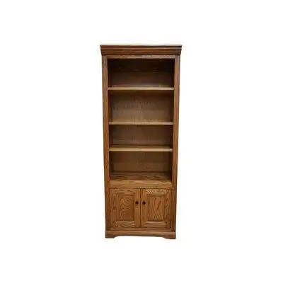 Foundry Select Raheim 28" W Solid Wood Standard Bookcase