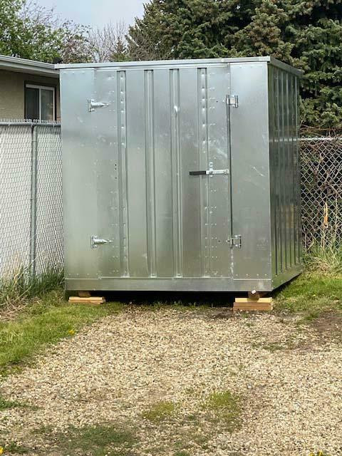 Garden and Yard Shed made of STEEL – Our standard 7’ X 7’ Best Shed Ever will store all of your garden and yard supplies in Outdoor Tools & Storage in Lloydminster - Image 3