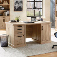 The Twillery Co. Palou 60" Double Ped Desk