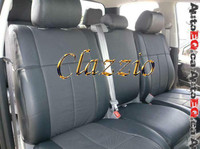 Clazzio Synthetic Leather Seat Covers (Front + Rear Rows) | 2012-2020 Ford F250 F350 Super Duty
