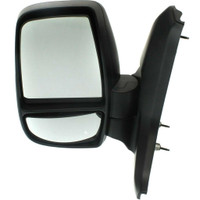 Mirror Driver Side Ford Transit T-150 Wagon 2015-2019 Manual Textured With Short Arm With Low Roof , FO1320547