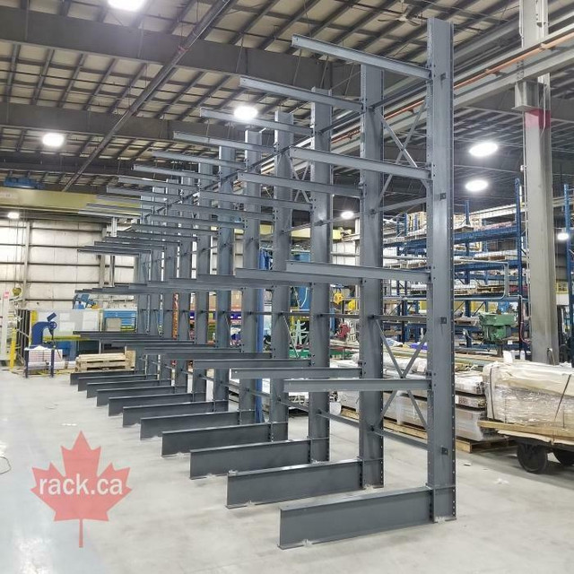 Structural Cantilever Racking In Stock - Made In Canada - Quick Ship Across Canada - Industrial Storage Rack in Other Business & Industrial in Alberta - Image 4