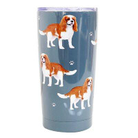 E&S Pets Beagle Serengeti 16 Oz. Stainless Steel, Vacuum Insulated Tumbler With Spill Proof Lid - 3D Print - Insulated T