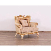 European Furniture Fantasia 36" Wide Polyester Armchair