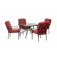 Red Barrel Studio Wortley 5pcs Dining Set With Square.table