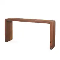 Wade Logan Breona 60" Solid Wood Console Table