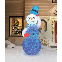 Occasions Limited Snowman with Tipping Hat Inflatable