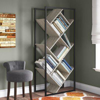 Gracie Oaks Gustavson 71'' H x 31'' W Steel Standard Bookcase