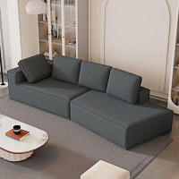 Latitude Run® Modern Lounge Sofa with Clean Lines for Living Room