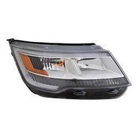 Head Lamp Passenger Side Ford Explorer Limited 2018-2019 Hid Xlt/Ltd/Platinum Model With Led Signature High Quality , FO