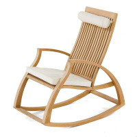 Westminster Teak Outdoor Rocking Solid Wood Chair