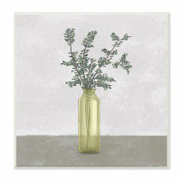 August Grove 'Plant in Vase Neutral Grey Design' by Ziwei Li - Graphic Art Print