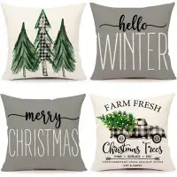 The Holiday Aisle® Decorations Pillow Covers Decor For Home Couch