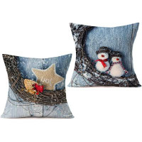 The Holiday Aisle® Pillow Case Sofa Cushion Cover