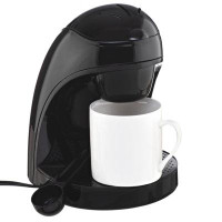 Brentwood Brentwood 1-Cup Coffee Maker W/Mug, Black
