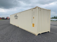 40 One-Trip HIGH CUBE Container