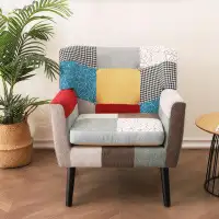 George Oliver Modern Fabric Club Chair