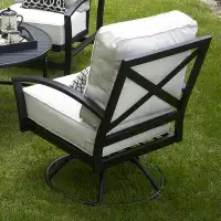 Canora Grey Millom Patio Chair with Cushion