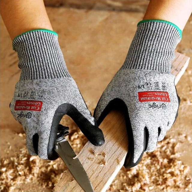 PROTECT YOUR HANDS -- NEW BRIGIC LEVEL 5 CUT RESISTANT SAFETY GLOVES -- ONLY $5.99 PAIR in Hand Tools in London - Image 3
