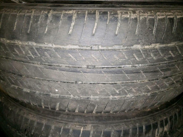 4 pneus d'été 175/65/15 84H Bridgestone Turanza EL400 02 50.0% d'usure, mesure 5-5-5-5/32 in Tires & Rims in Québec City - Image 3